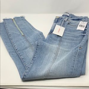 Good American Jeans size 6 crop